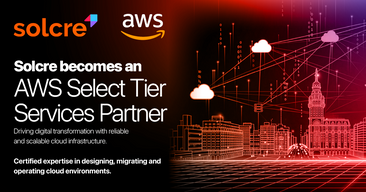 Solcre alcanza el estatus AWS Select Tier en la AWS Partner Network.